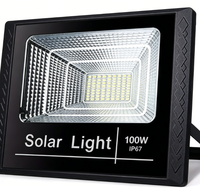 Lampe solaire LED extérieure tout-en-un en forme d'épée avec capteur de mouvement PIR