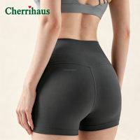 Shorts de yoga et cyclisme taille haute, séchage rapide, effet push-up, personnalisables avec logo, best-seller