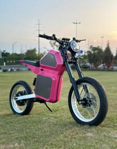Venta Directa de Fábrica, Bicicleta Eléctrica MDX-3 de 72v 12600W con Batería de Litio, Neumáticos Gruesos de 17 Pulgadas para Montaña y Ciudad - Product Image 3