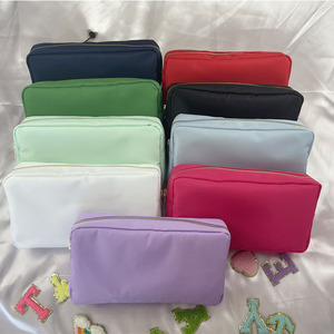 Bolsas de Maquillaje de Nailon Reutilizables, Plegables, con Cierre, Personalizadas con Logotipo Impreso, al por Mayor - Product Image 6