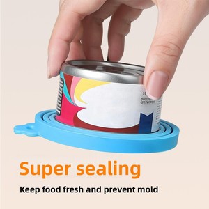 Coperchi in Silicone Rotondi per Lattine di Cibo per Cani e Gatti, 3-in-1, Sigillatura Ermetica per la Conservazione degli Alimenti (Dongguan) - Product Image 3