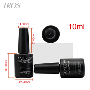 Cco-esmalte de uñas en gel uv, herramientas de Salón al por mayor, 10ml, 15 ml, negro, botella vacía - Product Image 1