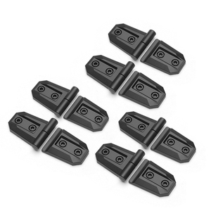 Couvre-charnière de porte adhésif noir en ABS, garniture de joint de porte de voiture, protection autocollante pour la plupart des véhicules - Product Image 6