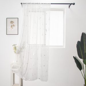 Rideau transparent filtrant la lumière XinLan sur le thème de <span class=keywords><strong>Paris</strong></span> pour la décoration de la chambre à coucher et du salon - Product Image 5