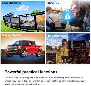 Kamera dasbor <span class=keywords><strong>Full</strong></span> <span class=keywords><strong>HD</strong></span> 1080P 4 "layar IPS, kamera perekam Mengemudi Rekaman Loop deteksi gerakan kendaraan perekam Video Mini - Product Image 5