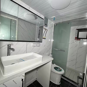 20ft 40ft mở rộng prefab thép container nhà bão bằng chứng di động đúc sẵn biệt thự 2 trường trung tâm tầng hầm - Product Image 4