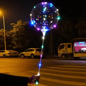 Großhandel rosa weiße Farbe Geburtstag Bogen Luftballons Kit beleuchtete Hochzeits feier Dekoration Garland Kit Ballon