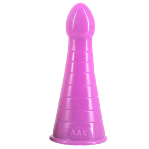 FAAK 19 см Длинные секс-игрушки эротические игрушки Рождественская шапка форма секс-игрушка Анальная пробка FAAK фаллоимитатор проно пенис - Product Image 6