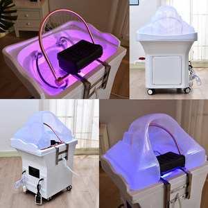 Equipo de Spa para la Cabeza, Banda Japonesa de Hidroterapia, Cepillo Masajeador de Cuero Cabelludo, Dispositivos de Masaje Eléctrico, Silla de Viaje, Tratamiento Capilar - Product Image 6