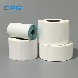 Etiqueta Adhesiva Térmica Ecológica Personalizada de Fábrica, 100x150mm, 135gsm, para Centro de Distribución, Etiqueta de Guía de Envío - Product Image 1