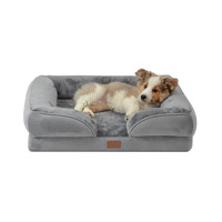 Fabrik angepasste umwelt freundliche tragbare minimalist ische Phantasie lustige Rechteck ortho pä dische Hunde bett moderne Anti-Stress-Haustier Katze Mode
