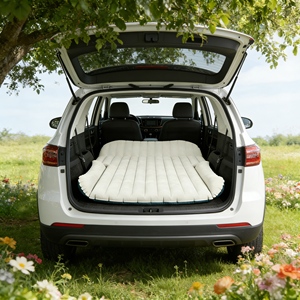 Lit gonflable pour voiture en gros avec <span class=keywords><strong>pompe</strong></span> à air intégrée, gonflage rapide, utilisation facile pour SUV, berline, <span class=keywords><strong>camping</strong></span> en plein air, voyage - Product Image 3