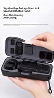 Personnalisation uniquement pour le boîtier de rangement et de protection Pocket 3/4, résistant à la pression, anti-chute, pour caméra d'action, portable