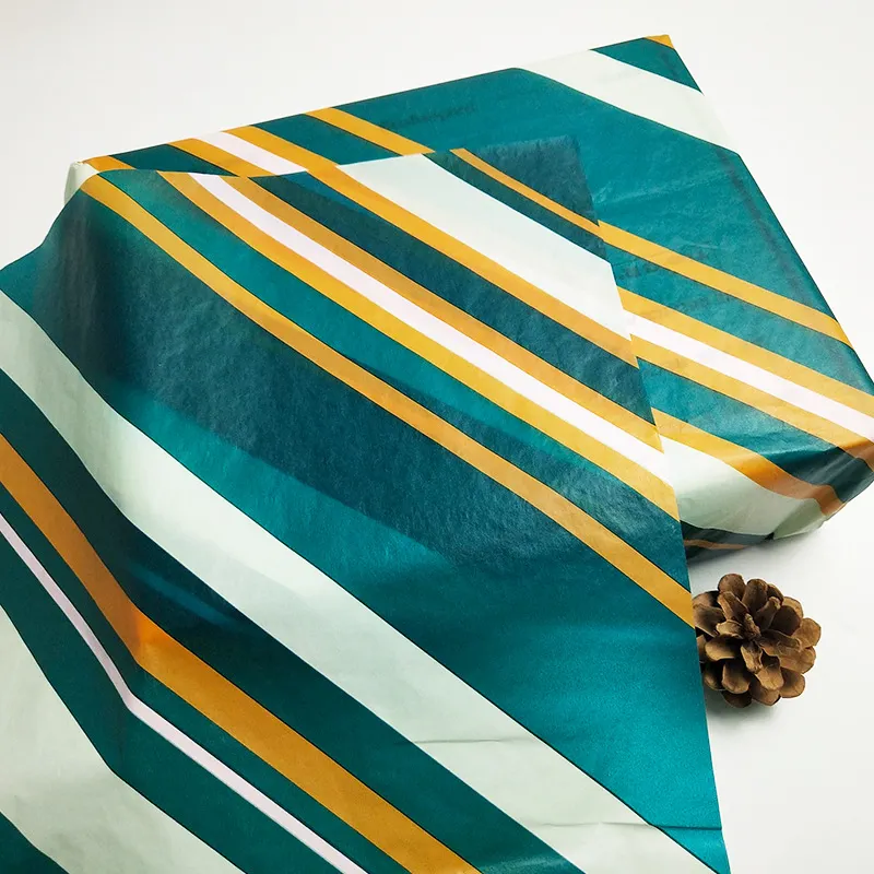 Luxus Design Tissue Silk Geschenk papier mit Logo für Kleidung Seifens chuhe Verpackung Seidenpapier Verpackung