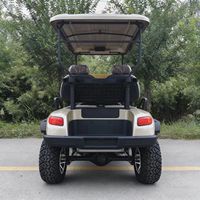Voiture de golf électrique Karich 2+2 places, 3500W, 4 roues tout-terrain avec toit, vitesse 30-50 km/h, très vendue