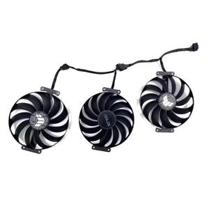 Ventilateur graphique 95MM 7PIN T129215SU CF1010U12S FDC10U12S9-C pour ASUS <span class=keywords><strong>TUF</strong></span> GAMING Radeon RX 6700 <span class=keywords><strong>6800</strong></span> 6900 XT version OC - Product Image 4