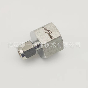 Weifluid Fc Internal Thread Straight Connector 316 Stainless Steel Double Ferrule Plumbing Fitting Metal Terminal Connector - Product Image 1