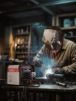 ANDELI 110V/220V MIG-135 Plus Machine à souder MIG/MMA/TIG Lift LED