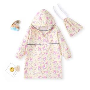 Enfant PU 100% polyester imperméable enfants imprimé manteau de <span class=keywords><strong>pluie</strong></span> en plein air enfants <span class=keywords><strong>veste</strong></span> de <span class=keywords><strong>pluie</strong></span> bébé garçons <span class=keywords><strong>fille</strong></span> imperméable outwear - Product Image 5