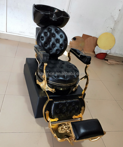 Mobilier de salon de coiffure Offre Spéciale Mobilier sur mesure Fauteuil à shampoing pour salon de beauté Plateau à shampoing avec chaise - Product Image 5