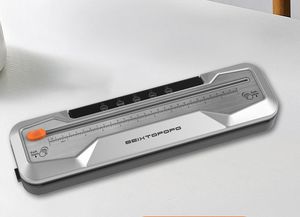 Nouvelle machine de mise sous vide intelligente pour la conservation, scelleuse plastique pour aliments secs et humides avec coupe-sac et 10 sacs sous vide - Product Image 6