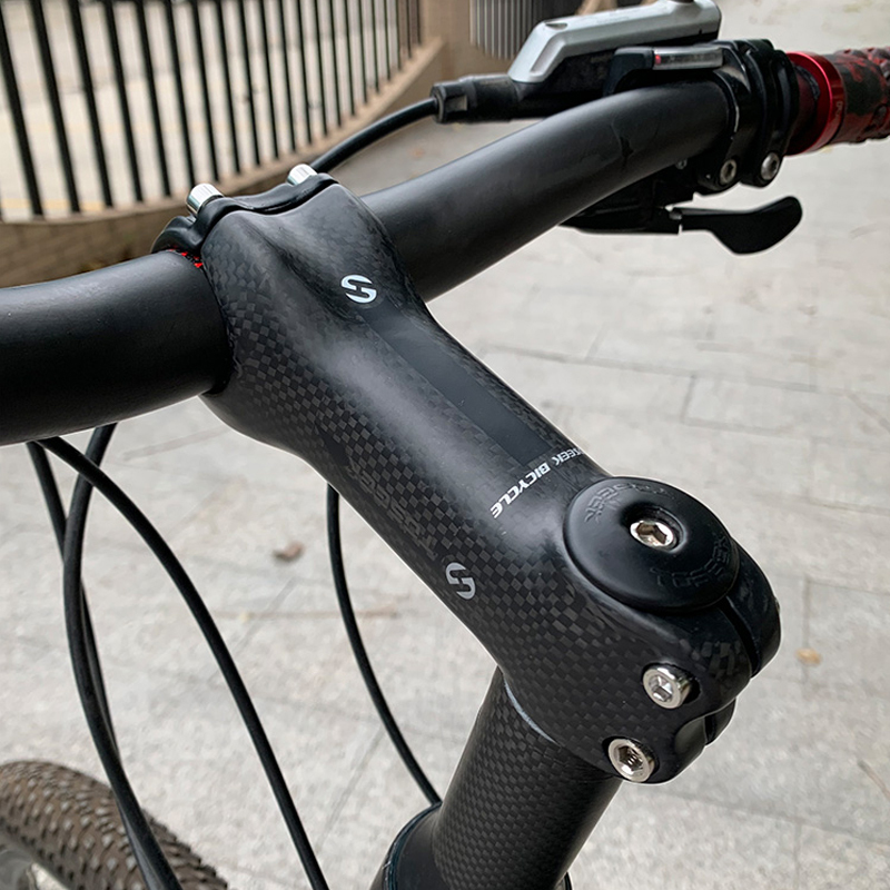 Karbonfaser-Vorbau Für MTB/Rennrad - 31,8 Mm, 6/17° Neigbar, 100 Mm Länge