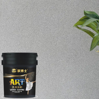 Peinture acrylique murale effet marbre, revêtement liquide texturé sable coloré pour décoration intérieure avec pierre naturelle, peinture artistique