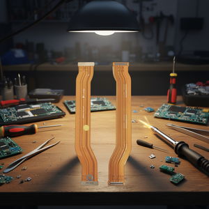 Cable flexible principal Oppo A53 5G para conexión de la placa base a la placa auxiliar - Product Image 3