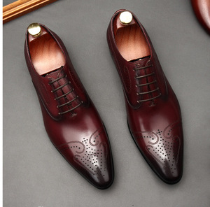 Zapatos de Vestir Ligeros de Cuero para Hombre, Nueva Colección de Primavera e Invierno, Suaves y Transpirables con Amortiguación Antideslizante de Goma - Product Image 5