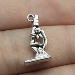 Gangan 21x11mm 2.5g Multi-color Retro Zinc Alloy Accessory Daily Necessities Microscope Pendant - Product Image 1