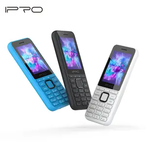 Best Selling Cheapest Mobile Phone IPRO F241 2.4inch 240x320pixels 1400mAh Battery 0.08MP Camera Music Feature Phone