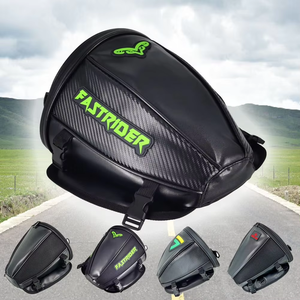 Bolsa Trasera para Motocicleta de Cuero PU Impermeable, Convertible en Bandolera y Bolso de <span class=keywords><strong>Mano</strong></span>, Resistente a Impactos, Gran Capacidad, para Asiento Trasero de <span class=keywords><strong>Moto</strong></span> - Product Image 2