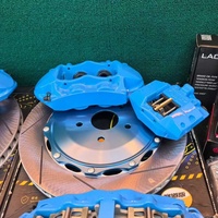 Kit de mise à niveau de freinage Brembo pour Honda CR-V : 4 étriers, disques rainurés en carbone haute performance, kit de montage complet, EPB inclus