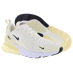 Chaussures Nike Air Max 270 pour femme, couleur Sail Black Coconut Milk, style marche - Product Image 4