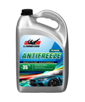 LAMBOSS Antigel de radiateur de haute performance, couleur bleue, 4L, dilué, technologie américaine, système de refroidissement à base de glycol pour voitures