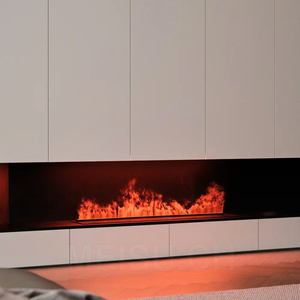 <span class=keywords><strong>Chimenea</strong></span> Electrónica Decorativa MEISU.CH con Simulación de Vapor, Mueble para TV, <span class=keywords><strong>Chimenea</strong></span> con Vaporizador de Agua - Product Image 1