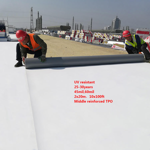 Membrane en caoutchouc TPO de haute qualité, épaisseur 1,2 mm, traitement d'étanchéité <span class=keywords><strong>pour</strong></span> toitures plates - Product Image 5