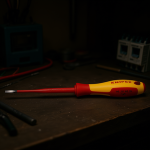 ไขควงเคนิเป็กซ์ ปากแบน 20 มม. 40 ซม. ด้ามจับหุ้มฉนวน สำหรับช่างไฟฟ้า - Product Image 3