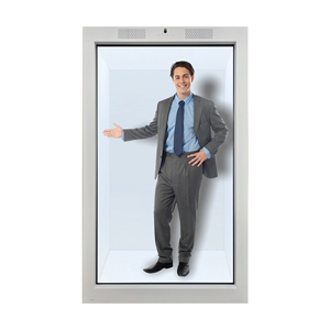 11.6-86 Inch Indoor 3D Interactive Video Holographic Touch Screen <b>Box</b> Lcd Transparent Holobox Display Cabinet Showcase 3d Digita - Product Image 1