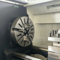 Torno CNC de Grado Industrial CK6180 de Alta Resistencia y Gran Diámetro con Soporte Opcional GSK/Fanuc para Producción a Gran Escala