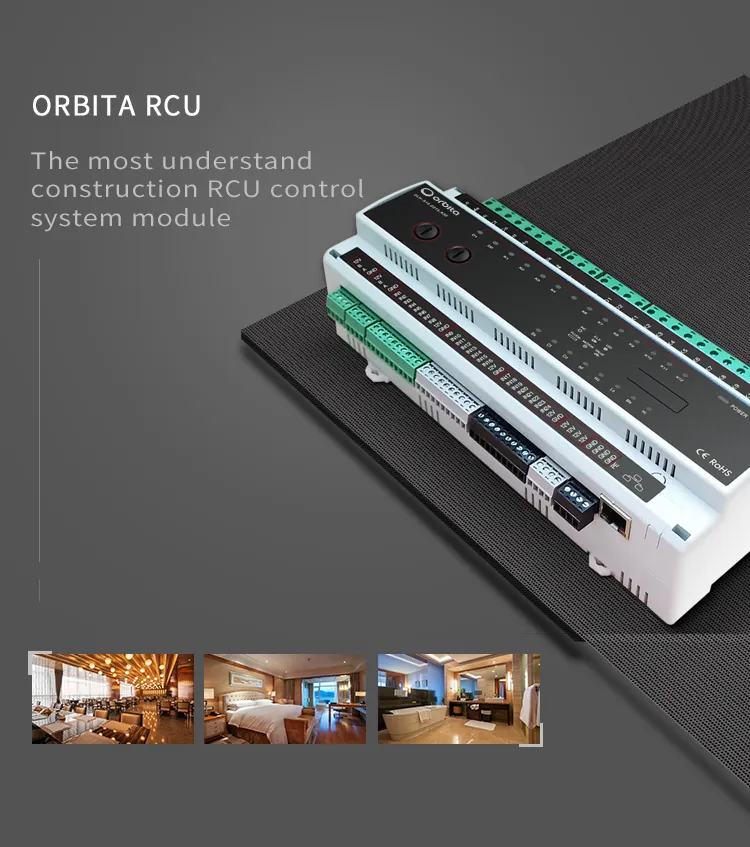 Orbita 5 Star High End Hotel Automation Guest Room Controller Smart Switch Management System Solutions