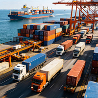 Agent logistique pas cher, expédition FBA porte-à-porte, transitaires LCL DDP, agents d'expédition aérienne et maritime de Chine vers les États-Unis et l'Europe