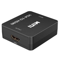 Doonjiey Adaptateur VGA vers HDTV Câble audio PS4 1080P Convertisseur mâle vers femelle pour une expérience vidéo et audio améliorée