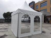 Tente Spire en Bâche et Tente Pagode pour Fêtes, Vente en Gros, Durable, en Aluminium, pour Plage, Pelouse, Mariage, Événements, Célébrations, en PVC Imperméable