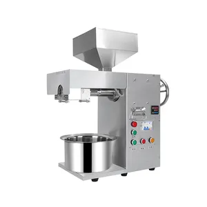 Shanyou Automatic Oil Press Hot Cold Seeds Oil Extraction Machine For Commercial Peanut White Sesame Soybean Sunflower Seeds