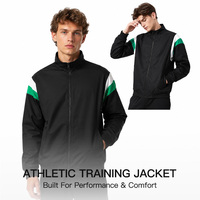 OEM Design Personnalisé Printemps & Automne Poids Léger Coupe-Vent Jogging Tennis Golf Hommes En Plein Air Veste de Sport Occasionnels
