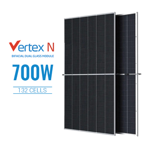 Trina celle 132 solari bimial doppio vetro PV modulo 675W 680W 685W 690W 695W 700W pannelli solari Stock - Product Image 2