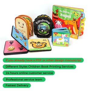 Penjualan Panas Set Buku Anak Profesional Kustom Sampul Keras Set Buku Karton Anak Buku Papan Bayi Percetakan Buku Anak - Product Image 4