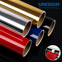 Rollo de Vinilo de Corte de Doble Cara Brillante de 0.61m x 1.22m para Fábrica, Color 90 °   Vinilo Autoadhesivo de Alto Brillo para Plotter de Corte