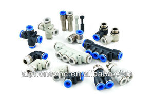 PM 4Mm-16Mm Vách Ngăn Bằng Nhau Loạt Clapboard Cách Trực Tiếp Khí Nén Kết Nối Nhanh Ống Lắp - Product Image 5